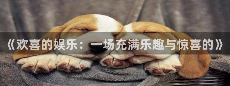 众腾娱乐：《欢喜的娱乐：一场充满乐趣与惊喜的》